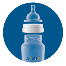 Lot de 2 Tétines Classic 1M+ Débit lent - Philips Avent Lot de 2 Tétines Classic 1M+ Débit lent - Philips Avent