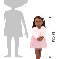 Poupée classique Riya 46cm - Our Generation Poupée classique Riya 46cm - Our Generation
