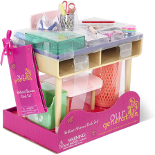 Bureau écolière pour poupée - Our Generation Bureau écolière pour poupée - Our Generation