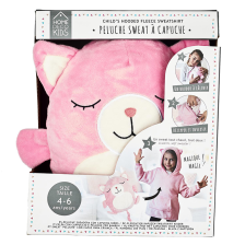 Sweat à capuche Chat Rose - Home Deco Kids Sweat à capuche Chat Rose - Home Deco Kids