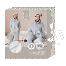 Combinaison hibou adulte Gris - Home Deco Kids Combinaison hibou adulte Gris - Home Deco Kids