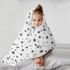 Couverture enfant ponderée Blanc - Home Deco Kids Couverture enfant ponderée Blanc - Home Deco Kids