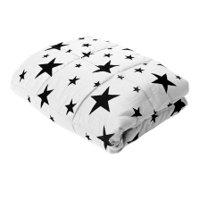 Couverture enfant ponderée Blanc - Home Deco Kids Couverture enfant ponderée Blanc - Home Deco Kids