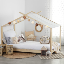Lit enfant Tente Tipi en Bois ILAN 90x190 - Atmosphera For Kids Lit enfant Tente Tipi en Bois ILAN 90x190 - Atmosphera For Kids