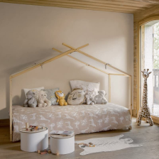 Lit enfant Tente Tipi en Bois ILAN 90x190 - Atmosphera For Kids Lit enfant Tente Tipi en Bois ILAN 90x190 - Atmosphera For Kids