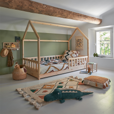 Lit Cabane Bosco 90x190cm - Atmosphera For Kids Lit Cabane Bosco 90x190cm - Atmosphera For Kids