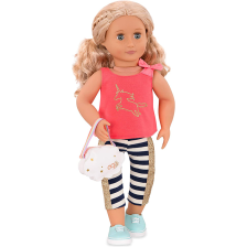 Tenue classique tee-shirt licorne - Our Generation Tenue classique tee-shirt licorne - Our Generation