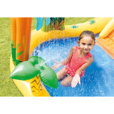 Aire de jeux gonflable Jurassic Dinosaure - Intex Aire de jeux gonflable Jurassic Dinosaure - Intex