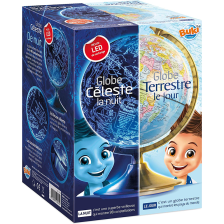 Globe enfant jour et nuit 8+ - Buki Globe enfant jour et nuit 8+ - Buki