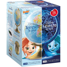 Globe enfant jour et nuit 8+ - Buki Globe enfant jour et nuit 8+ - Buki