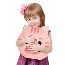 Couverture convertible réversible Chat - Home Deco Kids Couverture convertible réversible Chat - Home Deco Kids