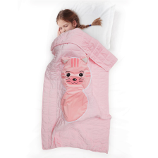 Couverture convertible réversible Chat - Home Deco Kids Couverture convertible réversible Chat - Home Deco Kids