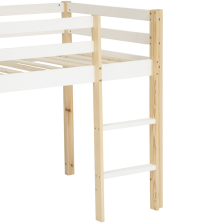 Lit bureau coulissant Blanc 90x190 - Atmosphera For Kids Lit bureau coulissant Blanc 90x190 - Atmosphera For Kids