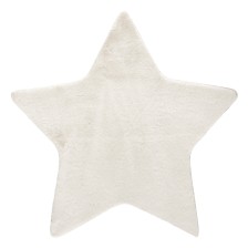 Tapis enfant étoile Blanc - Atmosphera For Kids Tapis enfant étoile Blanc - Atmosphera For Kids