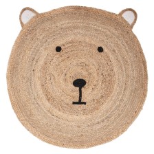 Tapis rond jute Ourson D100 - Atmosphera For Kids Tapis rond jute Ourson D100 - Atmosphera For Kids