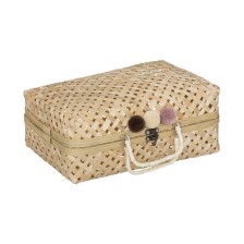 Lot de 2 valises bambou campagne - Atmosphera For Kids Lot de 2 valises bambou campagne - Atmosphera For Kids