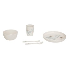 Set repas enfant Seav 5 pcs Blanc - Atmosphera For Kids Set repas enfant Seav 5 pcs Blanc - Atmosphera For Kids