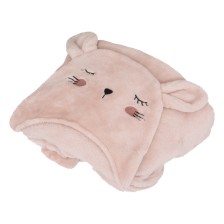 Plaid capuche enfant Chat Rose - Atmosphera For Kids Plaid capuche enfant Chat Rose - Atmosphera For Kids