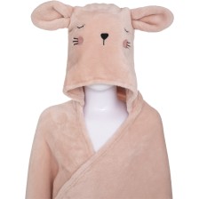 Plaid capuche enfant Chat Rose - Atmosphera For Kids Plaid capuche enfant Chat Rose - Atmosphera For Kids