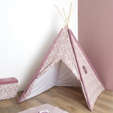 Tipi Madame Princesse Rose - Home Deco Kids Tipi Madame Princesse Rose - Home Deco Kids