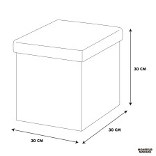 Pouf pliable Monsieur Heureux Bleu - Home Deco Kids Pouf pliable Monsieur Heureux Bleu - Home Deco Kids