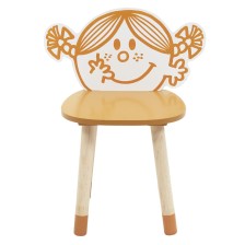 Chaise enfant Madame Bonheur Jaune - Home Deco Kids Chaise enfant Madame Bonheur Jaune - Home Deco Kids