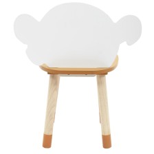 Chaise enfant Madame Bonheur Jaune - Home Deco Kids Chaise enfant Madame Bonheur Jaune - Home Deco Kids