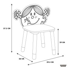 Chaise enfant Madame Bonheur Jaune - Home Deco Kids Chaise enfant Madame Bonheur Jaune - Home Deco Kids