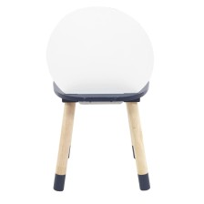 Chaise enfant Monsieur Heureux Bleu - Home Deco Kids Chaise enfant Monsieur Heureux Bleu - Home Deco Kids