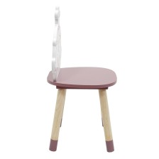 Chaise enfant Madame Princesse Rose - Atmosphera For Kids Chaise enfant Madame Princesse Rose - Atmosphera For Kids