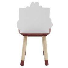 Chaise enfant Monsieur Costaud Rouge - Home Deco Kids Chaise enfant Monsieur Costaud Rouge - Home Deco Kids