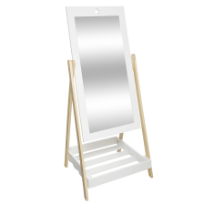 Miroir Sur Pied Enfant Blanc - Atmosphera For Kids Miroir Sur Pied Enfant Blanc - Atmosphera For Kids