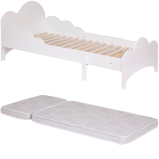Lit évolutif enfant avec son matelas évolutif 90x140/190 - Atmosphera For Kids Lit évolutif enfant avec son matelas évolutif 90x140/190 - Atmosphera For Kids