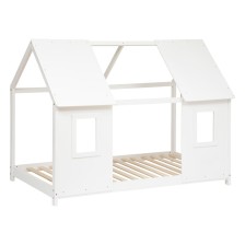 Ensemble Lit cabane fenêtre + Matelas 90x190 - Atmosphera For Kids Ensemble Lit cabane fenêtre + Matelas 90x190 - Atmosphera For Kids