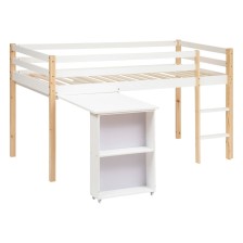 Ensemble Lit bureau coulissant + Matelas 90x190 - Atmosphera For Kids Ensemble Lit bureau coulissant + Matelas 90x190 - Atmosphera For Kids