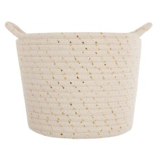 Lot de 3 Paniers Lurex en coton - Atmosphera For Kids Lot de 3 Paniers Lurex en coton - Atmosphera For Kids