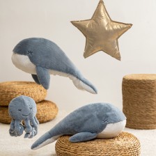 Peluche baleine XL Bymo - Atmosphera For Kids Peluche baleine XL Bymo - Atmosphera For Kids