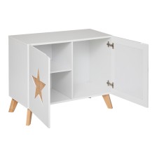 Meuble de rangement étoile Blanc - Atmosphera For Kids Meuble de rangement étoile Blanc - Atmosphera For Kids