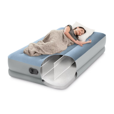 Matelas Airbed comfort fiber éléctrique 1 pl - Intex Matelas Airbed comfort fiber éléctrique 1 pl - Intex