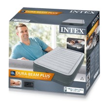 Matelas gonflable Confort Fiber tech 1 place - Intex Matelas gonflable Confort Fiber tech 1 place - Intex