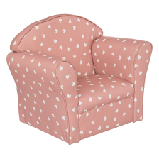 Fauteuil enfant coeur Terracotta - Atmosphera For Kids Fauteuil enfant coeur Terracotta - Atmosphera For Kids