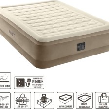 Matelas gonflable électrique Ultra Plus 2 places - Intex Matelas gonflable électrique Ultra Plus 2 places - Intex