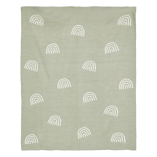 Couverture trico bébé Vert - Atmosphera For Kids Couverture trico bébé Vert - Atmosphera For Kids