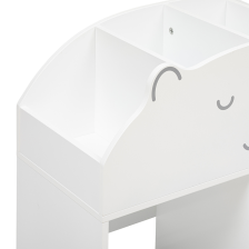 Meuble de rangement Ourson Blanc - Atmosphera For Kids Meuble de rangement Ourson Blanc - Atmosphera For Kids