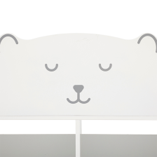 Meuble de rangement Ourson Blanc - Atmosphera For Kids Meuble de rangement Ourson Blanc - Atmosphera For Kids