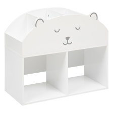 Meuble de rangement Ourson Blanc - Atmosphera For Kids Meuble de rangement Ourson Blanc - Atmosphera For Kids