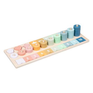 Jeu puzzle bois numéros - Atmosphera For Kids