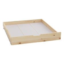 Lit cabane Bosco 90x190 avec 2 tiroirs Naturel - Atmosphera For Kids Lit cabane Bosco 90x190 avec 2 tiroirs Naturel - Atmosphera For Kids
