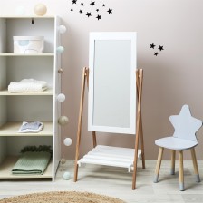Miroir sur pied Bella Blanc - Home Deco Kids Miroir sur pied Bella Blanc - Home Deco Kids