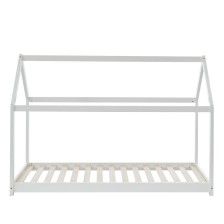 Lit Cabane Royaume Des Rêves Blanc 90x190 cm - Laïba Kids Lit Cabane Royaume Des Rêves Blanc 90x190 cm - Laïba Kids